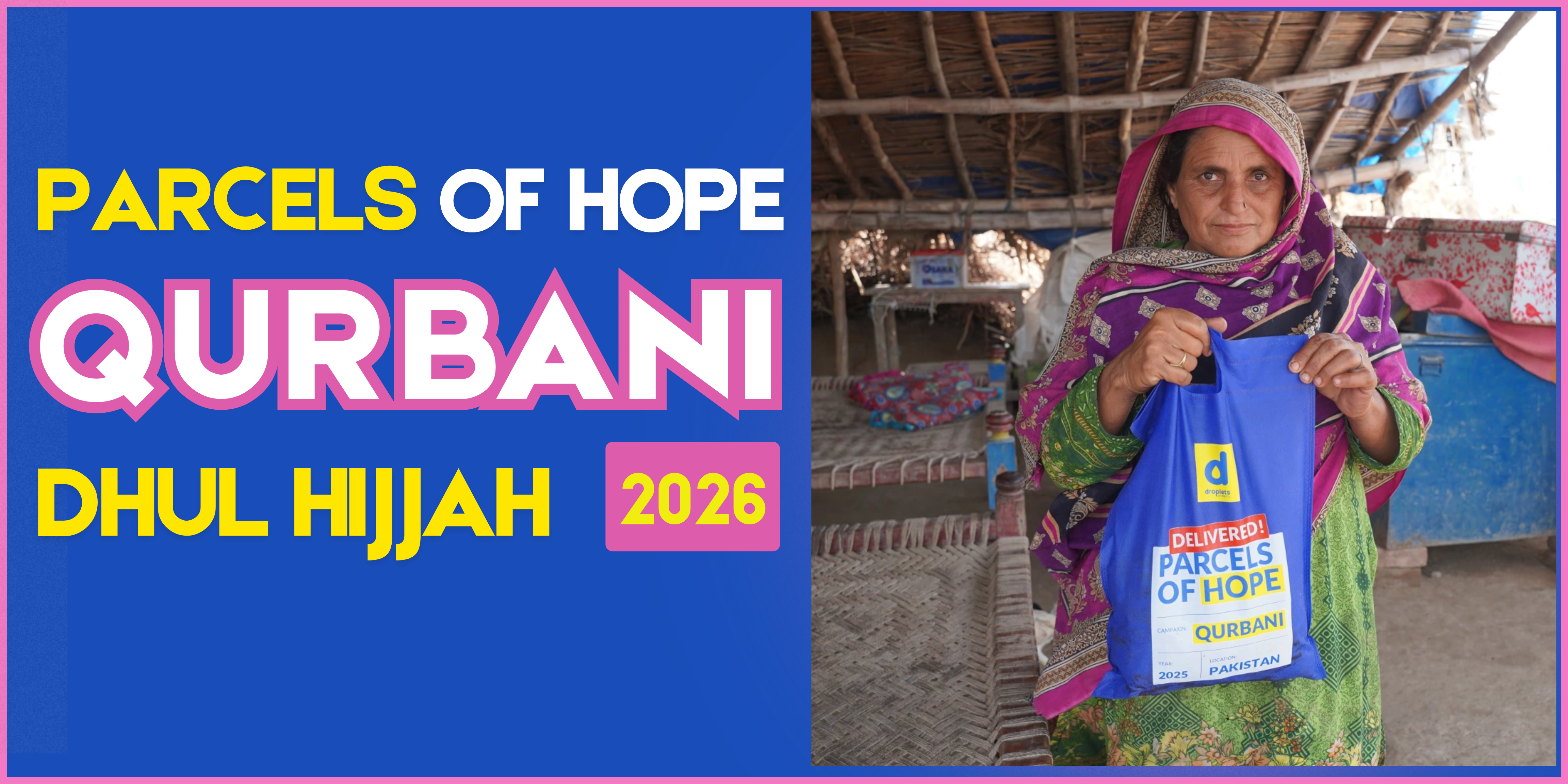 Parcels of Hope — Qurbani Dhul Hijjah 2026