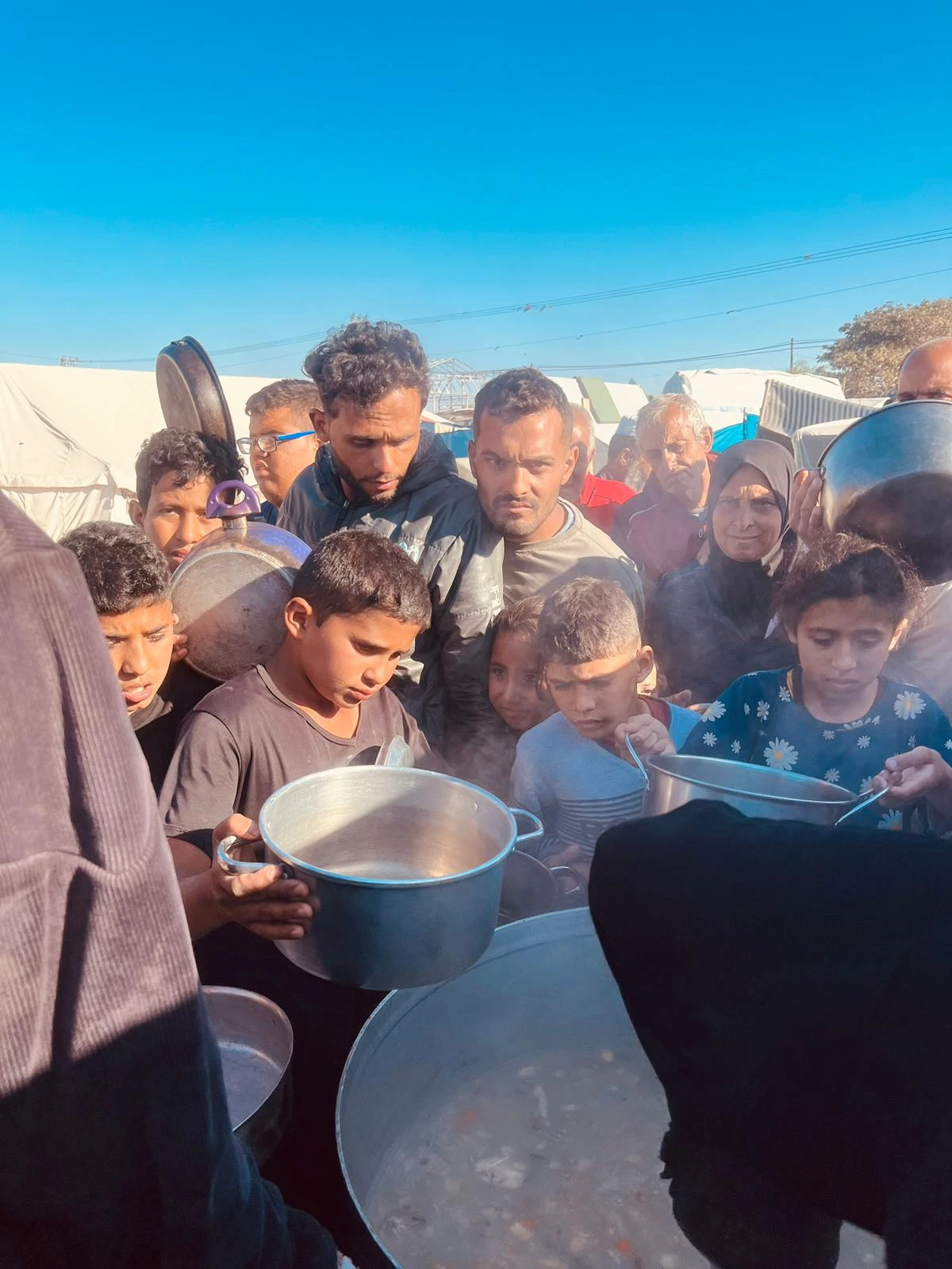 Food distribution to families