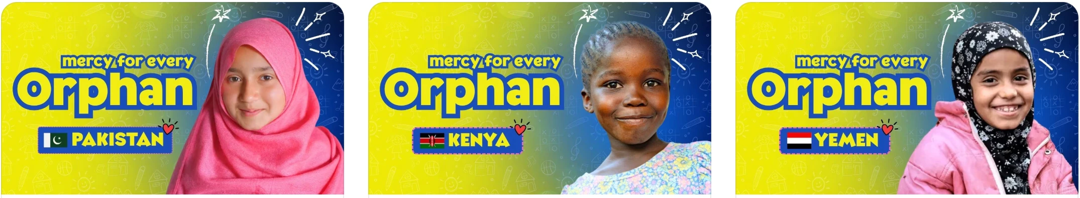 Mercy for Every Orphan — Pakistan, Kenya, and Yemen